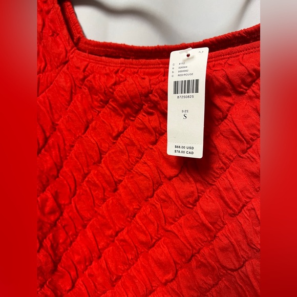 Maeve Long-Sleeve Modern Popcorn Crop Top - Picture 5 of 12